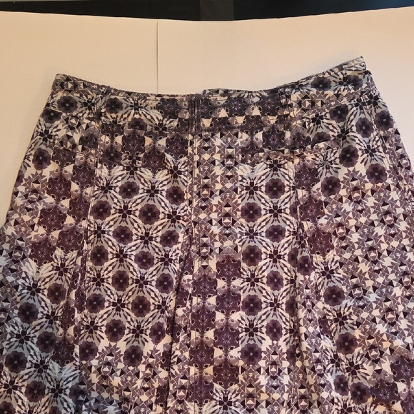 Athleta Purple and White A-Line Whatever Skort Size 12 - Picture 8 of 12